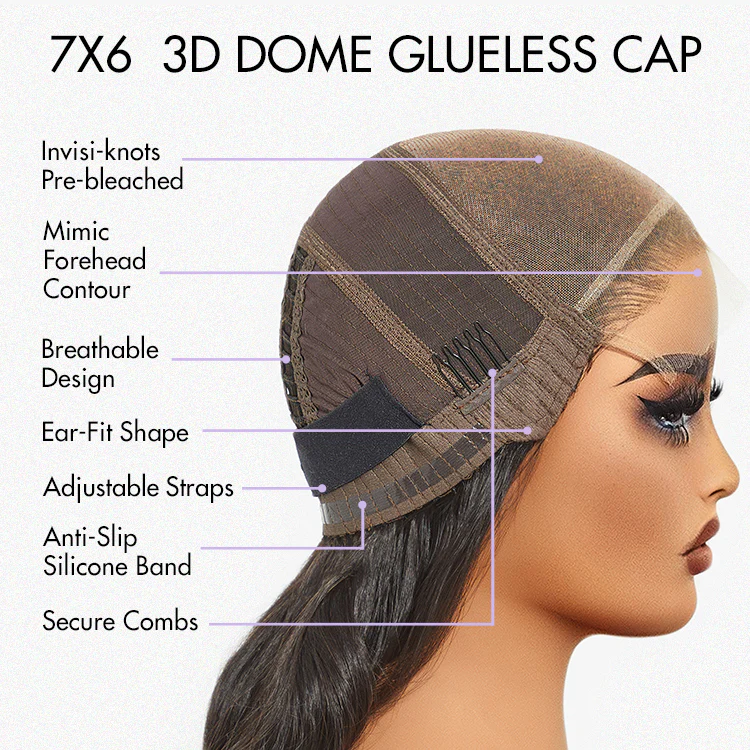 Weekly Special | Luvme Hair PartingMax Glueless Wig Gorgeous Layered Cut Loose Body Wave 7x6 Closure HD Lace Wig Pre-Cut Lace -US Only - Image 8