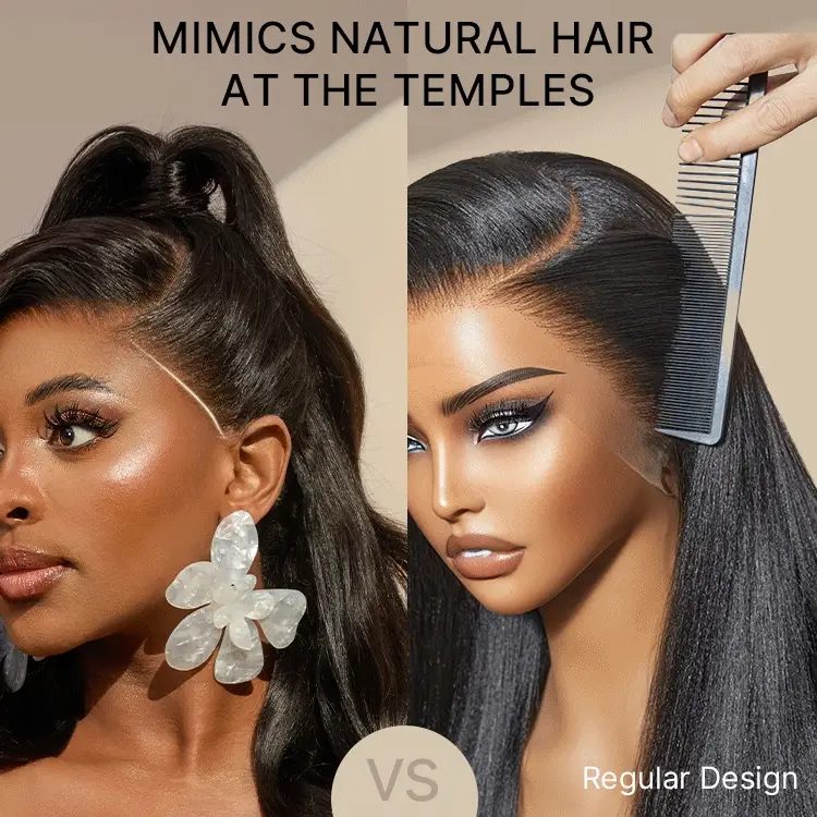 Crazy Wednesday | NatureMAX 250% Density Loose Wave Glueless 13x6 HD Lace Front High Density Long Wig Pre-Cut Lace Flexi-Fit Drawstring Cap - Image 6