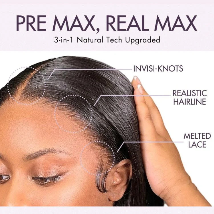 Crazy Wednesday | PreMax Wigs - Ombre Blonde Bouncy Body Wave Glueless 13x4 Frontal Lace Human Hair Wig - Image 5