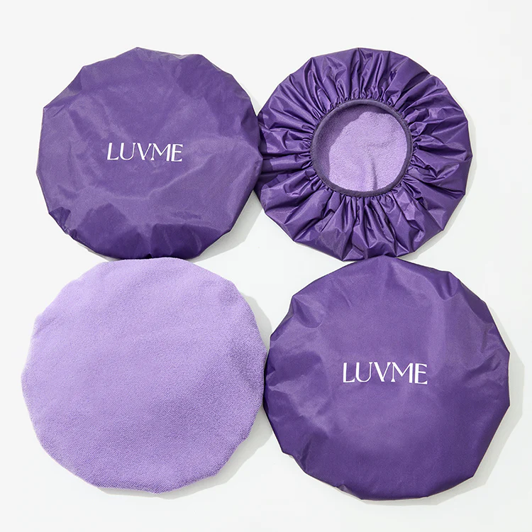 Dual-Layer Shower Cap 1pc, Perfect for All Hair Lengths, Breathable & Comfortable - Image 10