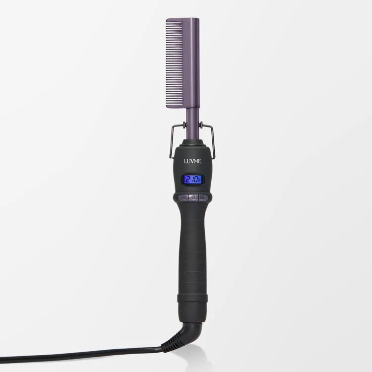 Electric Hot Comb with US Plug for Wigs and Natural Hair, 30s Fast Heating & Adjustable Temp - Image 5