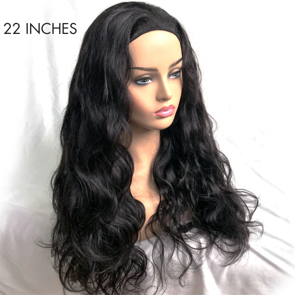 Body Wave Half Wig High Density Affordable 100% Human Hair Wig - US ONLY - Image 5