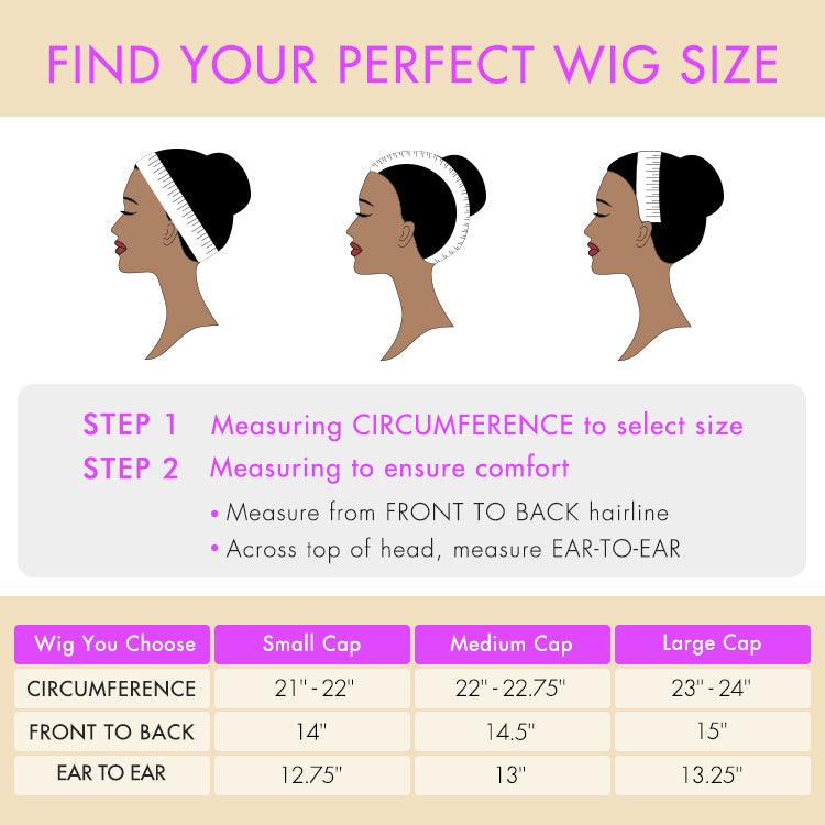 Blonde Ombre Highlights Loose Wave Glueless 5x5 Closure HD Lace Wig | Large & Small Cap Size - Image 8