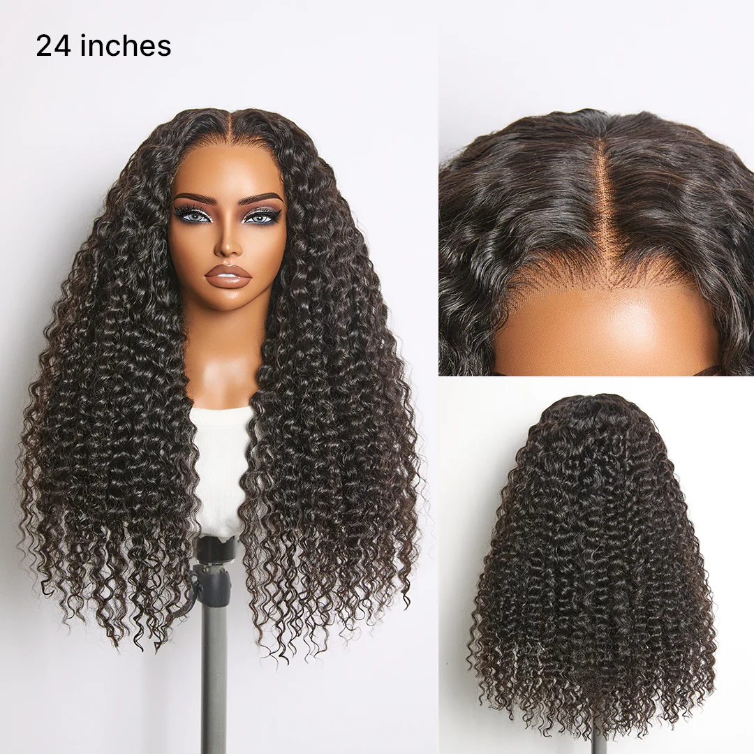 Luvme All-Day Comfort Wig 200% Density Deep Wave Glueless 7x6 Closure HD Lace Human Hair Wig Pre-Cut Lace - Image 4