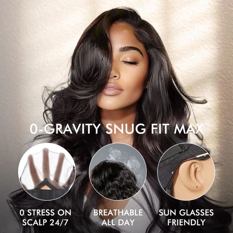Luvme All-Day Comfort™ Wig Highlight Blunt Cut Bob Glueless Minimalist HD Lace Wig Pre-Cut Lace - Image 8