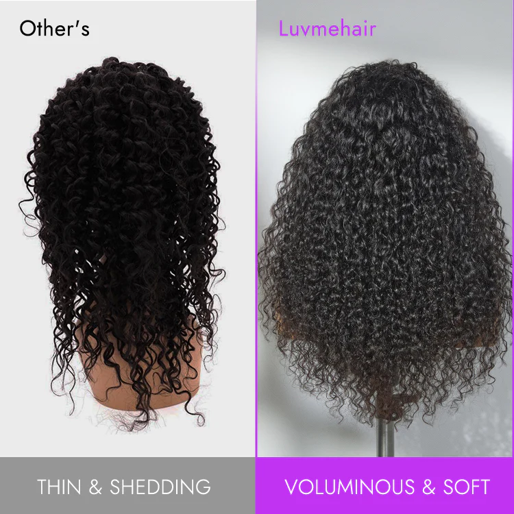 Luvme Too Easy Texture™ Wig 180% Density Water Wave Glueless Headband Wig Flexi-Fit Drawstring (Get Free Trendy Headbands) - Image 7