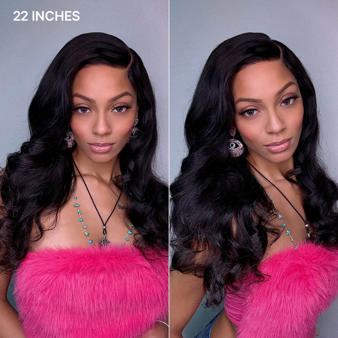 MyOwn-Fit™ 360 HD Lace Body Wave Wig Flexi-Fit Invisi Wig Pre-Cut Lace Natural Hairline - Image 6