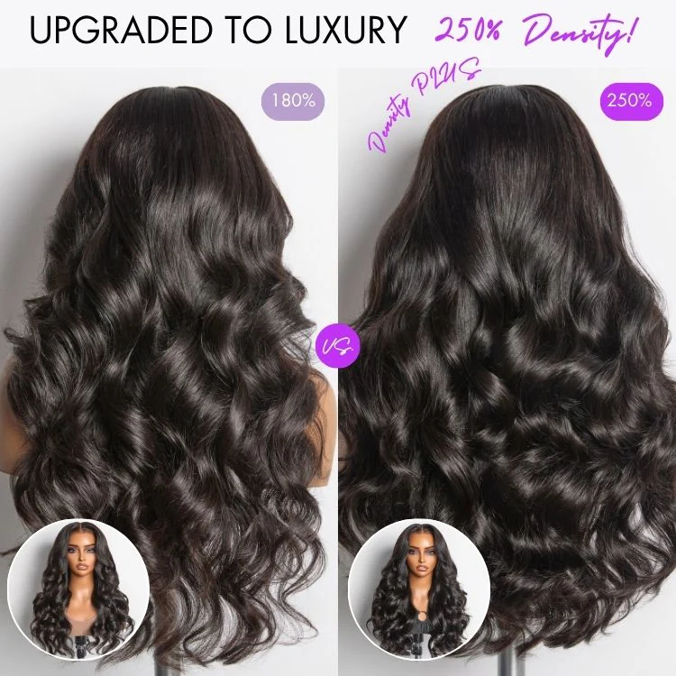 NatureMAX™ 200% / 250% Density Loose Wave Glueless Ear-to-ear 13x4 / 13x6 HD Lace Front Wig Pre-Cut Lace Flexi-Fit Drawstring Cap - Image 10