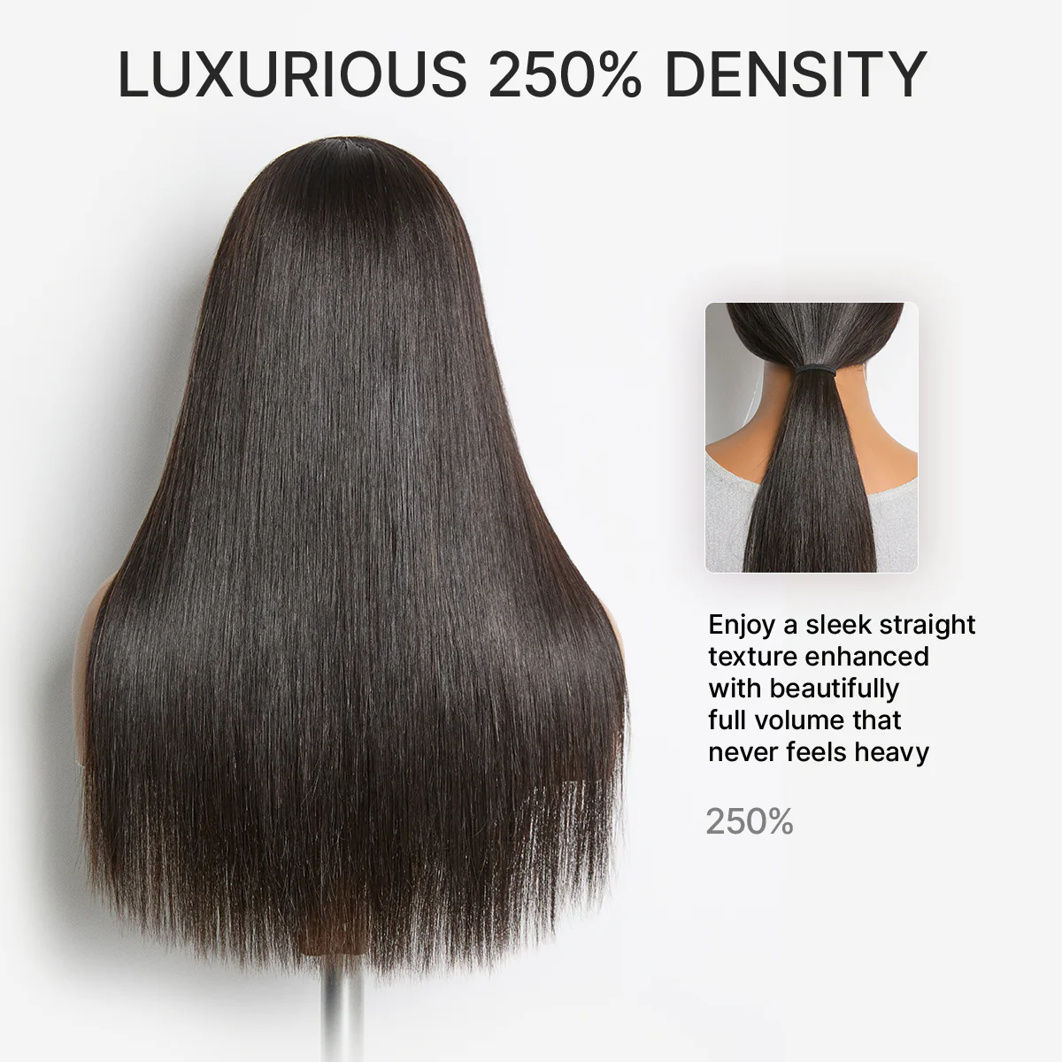 New Customers Only | Luvme All-Day Comfort Wig 180% / 250% Density Bone Straight with Baby Hair PartingMax Glueless 7x6 Closure HD Lace Wig Pre-Cut Lace - Image 10