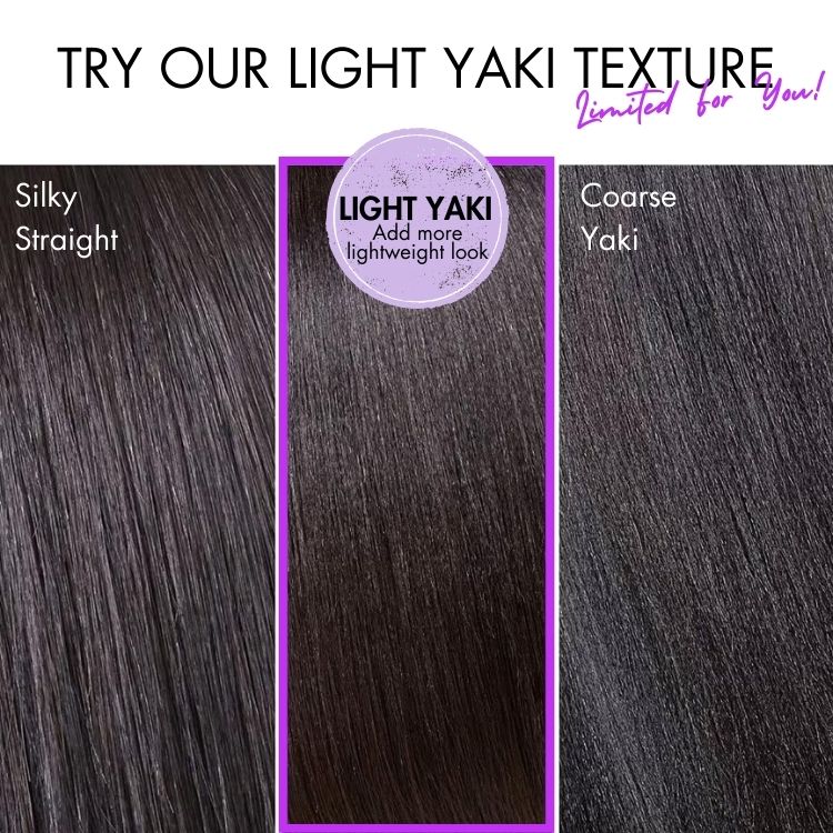 New Customers Only | Luvme All-Day Comfort™ Wig Layered Light Yaki Straight Glueless 7x6 Closure HD Lace Human Hair Wig Pre-Cut Lace - Image 8