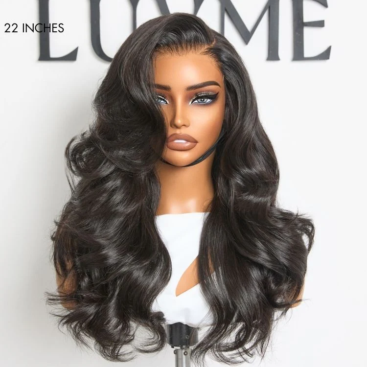 New Customers Only | Luvme All-Day Comfort™ Wig Layered Loose Body Wave Glueless 7x6 Closure HD Lace Human Hair Long Wig Pre-Cut Lace - Image 7