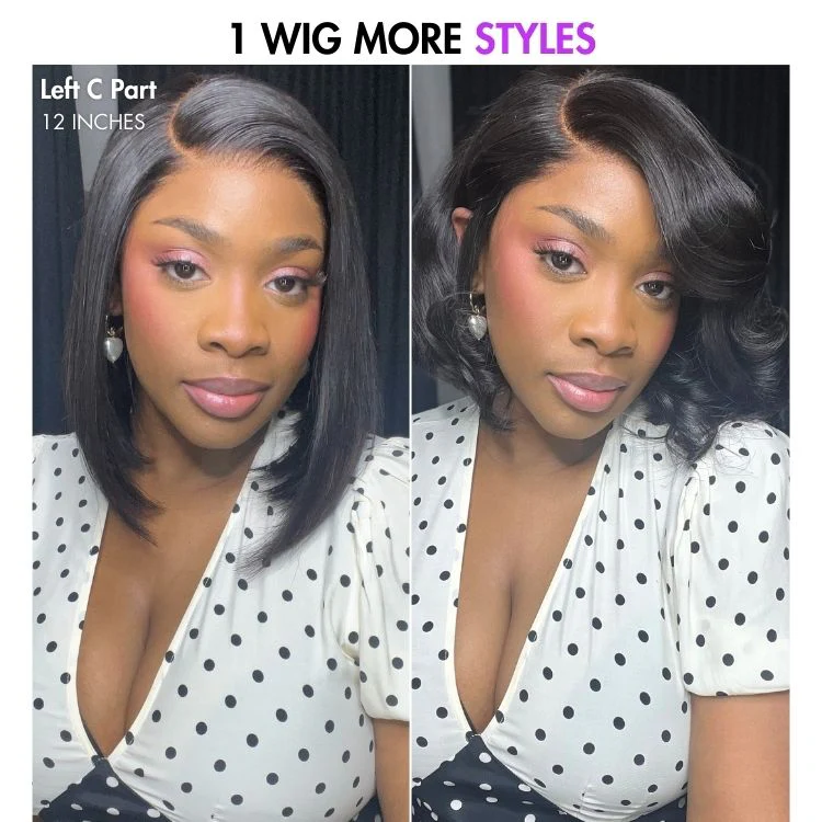 Crazy Wednesday | Luvme Hair PartingMax Glueless Wig Silky Blunt Bob Cut 7x6 Closure HD Lace Wig Breathable Cap - Image 10