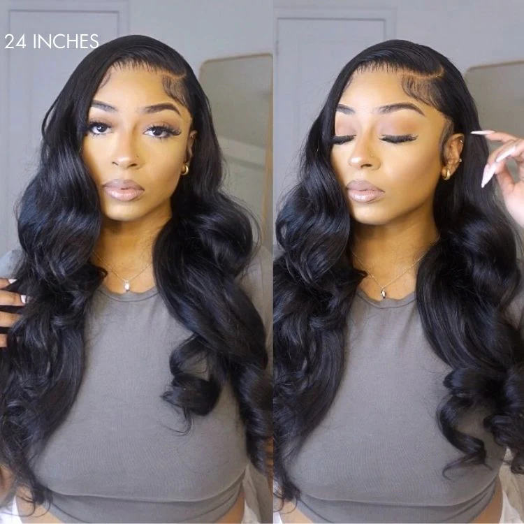 PreMax Wigs | 360 Lace Super Natural Hairline Loose Body Wave Free Part 180% Density Wig Pre-Cut Lace - US Only - Image 5