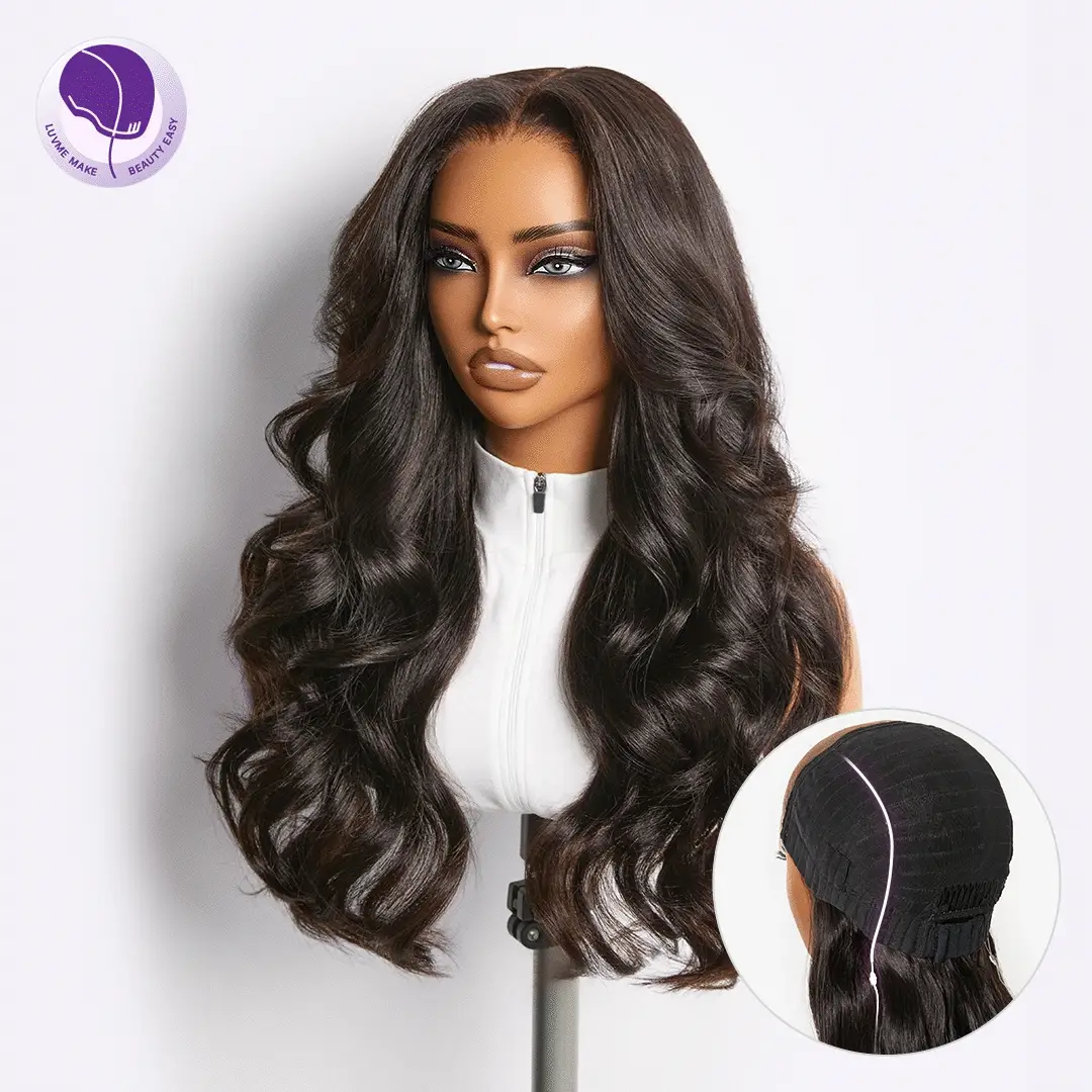 Special Deal | MyOwn-Fit PartingMax Glueless Wig 180% Density Light Yaki Body Wave 7x6 Closure HD Lace Wig Flexi-Fit Invisi Drawstring Cap & Pre-Cut Lace - Image 2