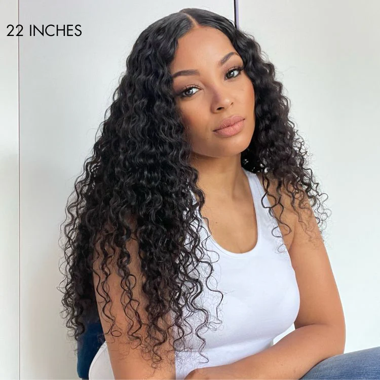 Limited Restock | Ear-to-Ear Deep Wave Glueless 13x4 Frontal Lace Human Hair Wig - US Only - Image 7