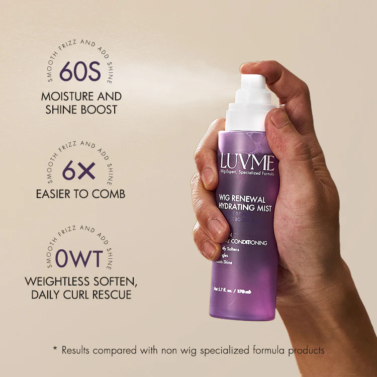HAIR OIL & HYDRATING MIST | Wig Renewal Hair Oil & Hydrating Mist for Wig Care Accessories | Add-on Item - Image 6